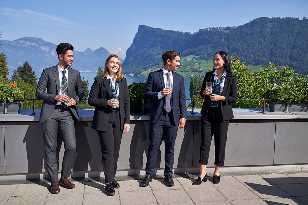 IMI Switzerland Students on Campus